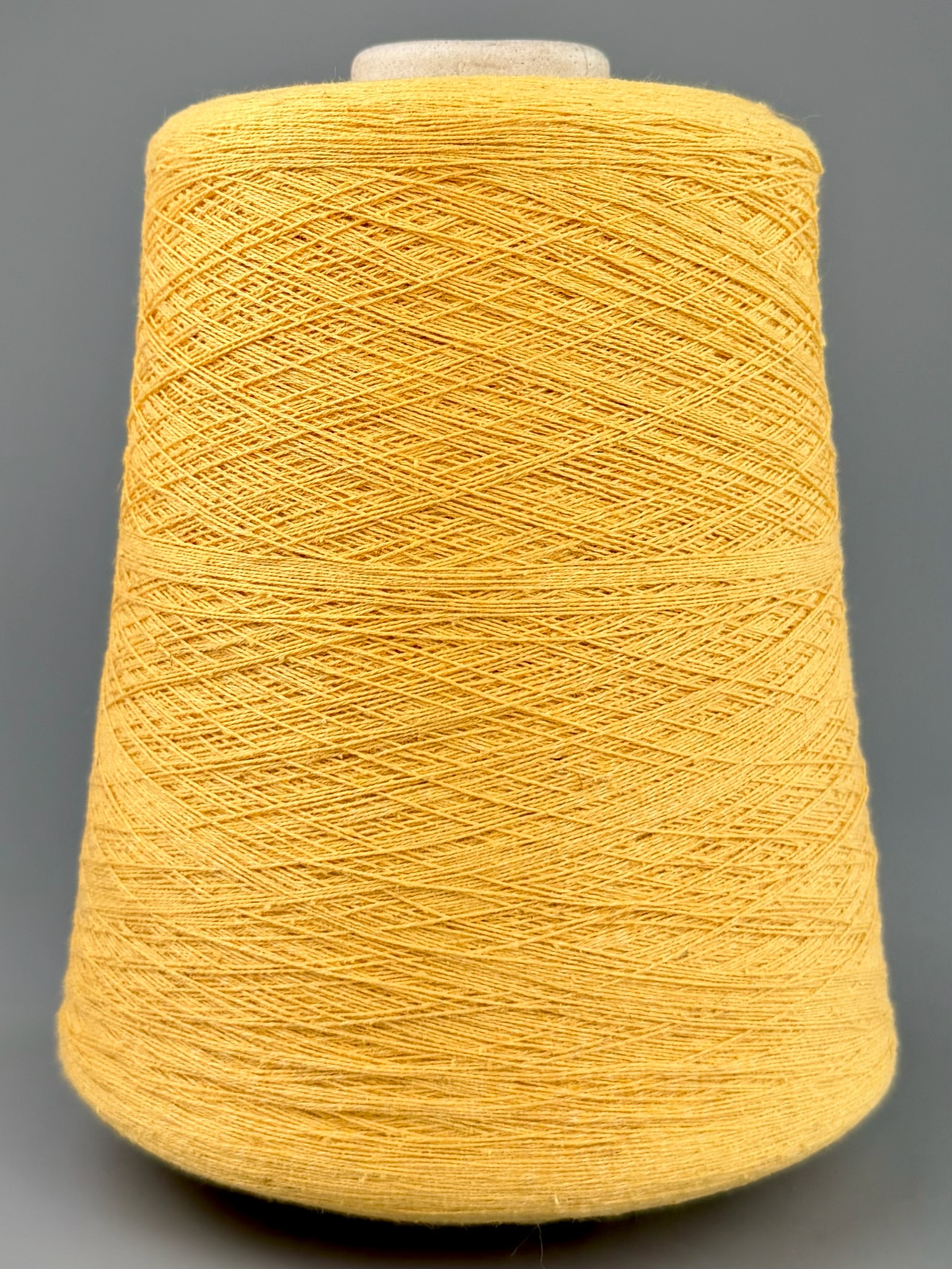 Toscano S.r.L. Art. Seta 854 Nm 2/30 – Filato seta, cotone, viscosa e lino col. Giallo 1062 foto 2